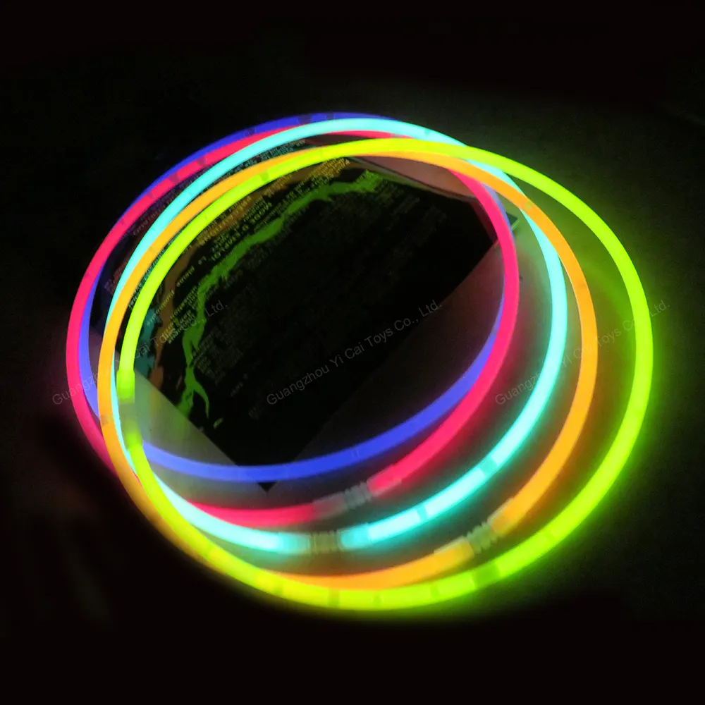 22 inch Glow dây chuyền cho Đảng trang trí đám cưới 22 ''glow Sticks Vòng cổ