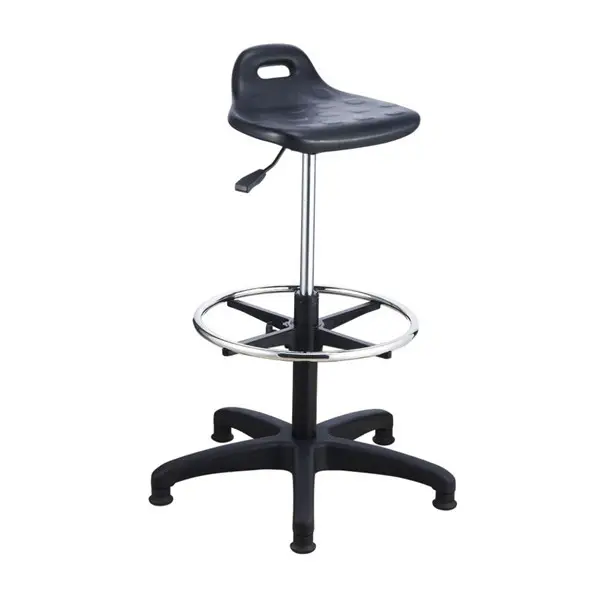 Muebles de laboratorio taburete ajustable de Metal de oficina, taburete de laboratorio cojín de silla Esd silla antiestática/