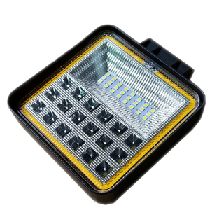 4.3 ''126 w 4x4 off-road JEEP <span class=keywords><strong>AVT</strong></span> Traktör Forklift Amber Melek ile Çalışma Işık Led gözler Combo Işın Sürüş Lambası