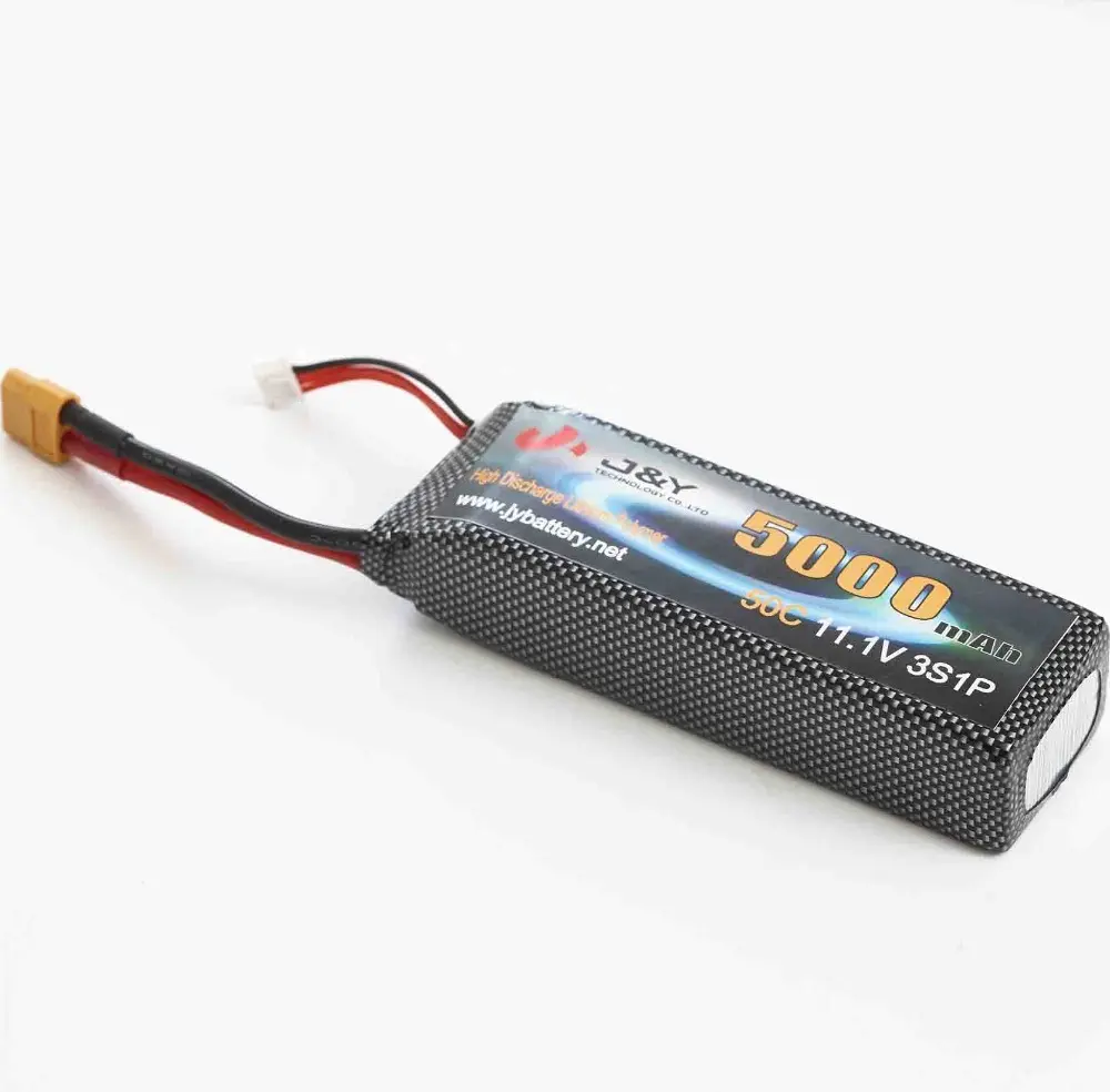 5000mAh 3S 25C Max 50C 11.1V Nano Tech RC LIPO BATTERY PACK