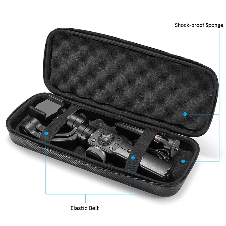 Custom High Quality Protective Shockproof Portable Storage ABS Hard EVA Carry Handheld Gimbal Stabilizer Case