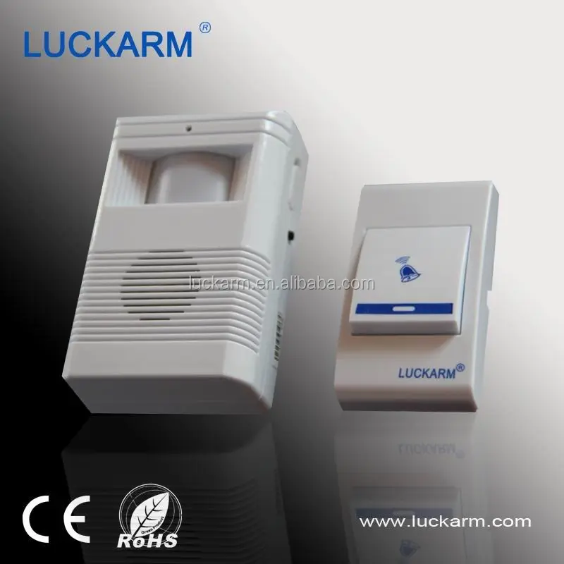 LUCKARM 100m طويلة المدى دينغ دونغ جرس الباب تتناغم اللاسلكية أنظمة