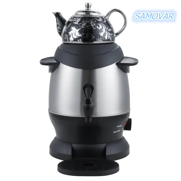 FOSHAN appliance Copper wire kettle 4 Liters stainless steel electric samovar tea maker