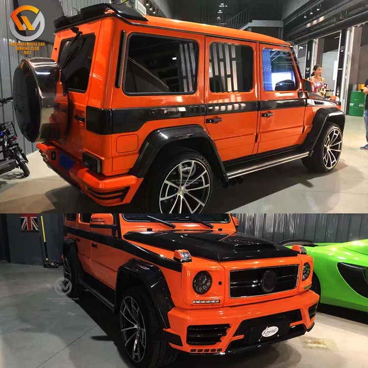 مللي نمط كامل مجموعة الهيكل العريض تجميل الوفير ل بن-z W463 G عربة AMG G63 G65