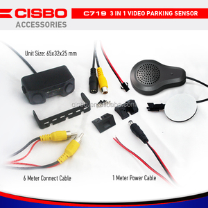 Вид сзади автомобиля интеллектуальный обратный система помощи при парковке смарт ультразвуковой датчик парковки - Product Image 1