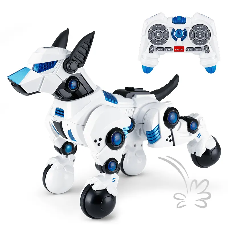 RC batteria elettronica educativi robot cane Rastar giocattolo intelligente