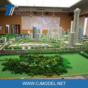 1/160 3D arquitectura modelos a escala productor en el mercado miniatura modelo de edificio - Product Image 4