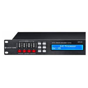<strong>DSP</strong>-4080 Professional 4 in 8 Out <strong>DSP</strong> Digital Audio <strong>Processor</strong> Made of Hi-Fi Components with USB Port, RJ45 and RS485 Connector