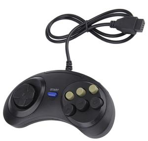 LQJP denetleyici Sega Mega sürücü 6 düğme kablolu denetleyici Pad Gamepad Sega Megadrive için Sega MD /Genesis - Product Image 1