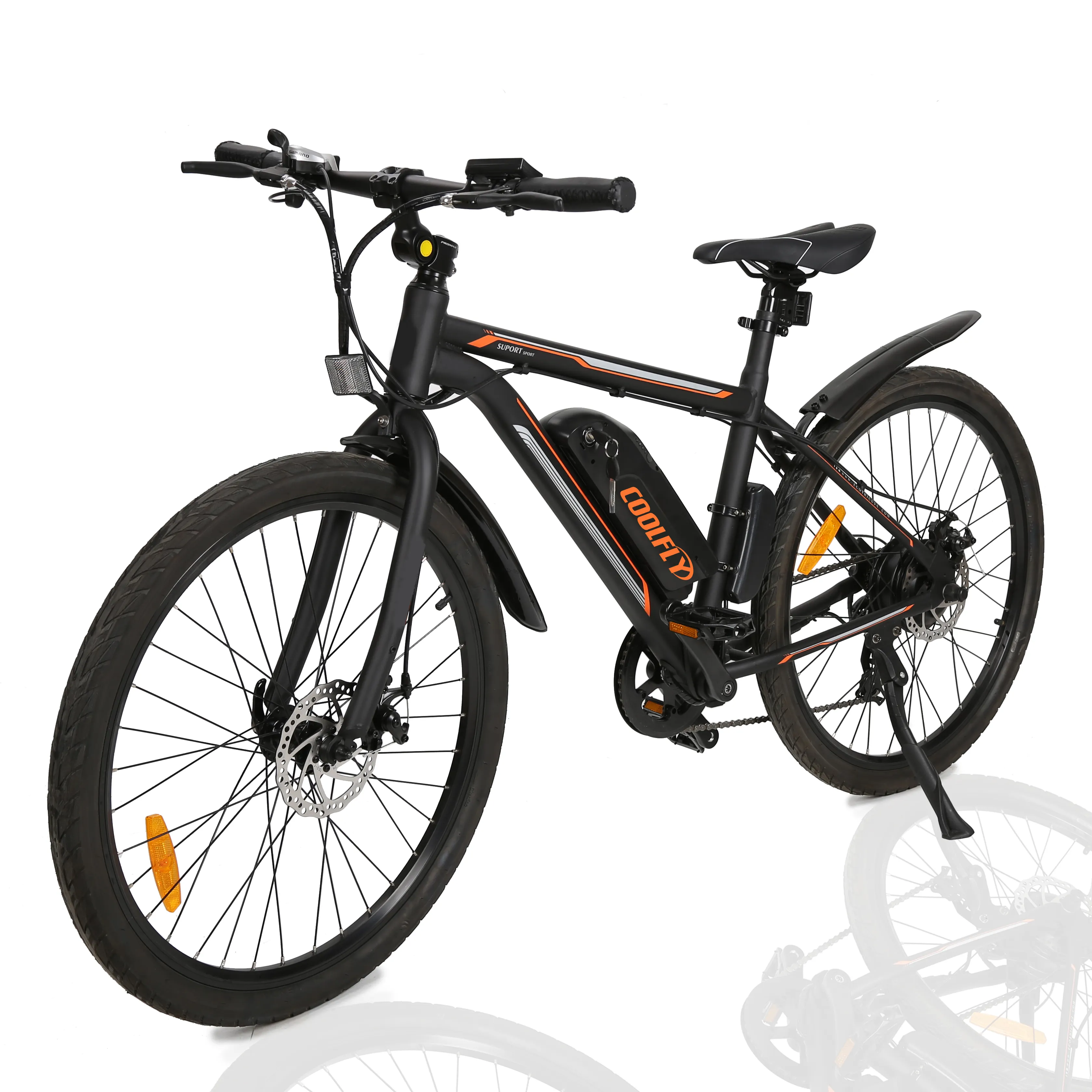 Nuovo stile VORTEX 26 ''di sport intelligente bicicletta elettrica 36 V 350 W ebike con display LCD