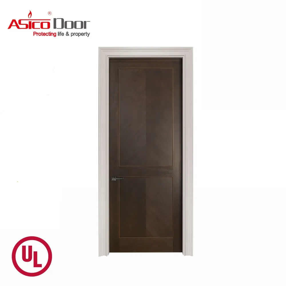 ASICO UL, деревянная огнеупорная дверь для коммерческих помещений