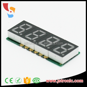 Jstronic smd 7-Segment-Anzeige 4-stellige 0,3-Zoll-SMT-LED-Anzeige mit sieben Segmenten