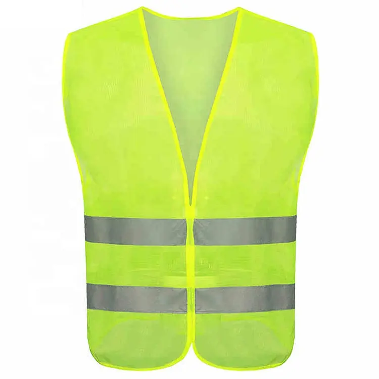 Yellow Cheap Reflective Safety Reflector Jacket