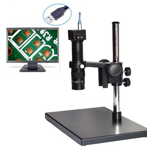 10X-180X光学C-Mount镜头5.0MP高清USB摄像头数码显微镜测量 - Product Image 6