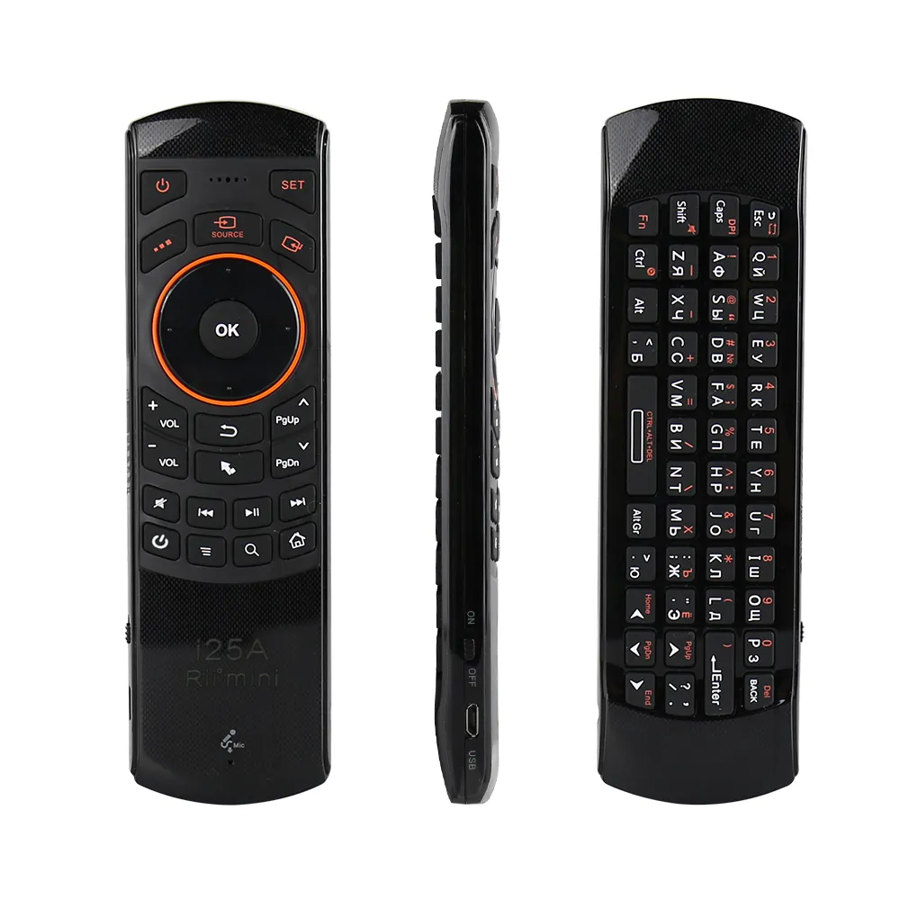 Amazon Best Belling Wireless Keyboard Air Mouse 2.4G IR Remote Control