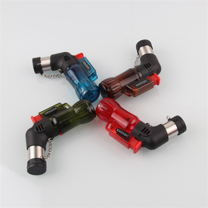 批发火炬打火机便携式廉价可再填充火点烟器雪茄打火机 - Product Image 4
