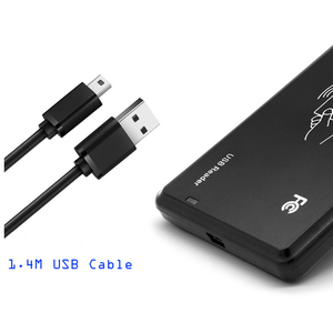 R20C 13.56Mhz長距離USB InterfaceデスクトップRFIDリーダーnfc Card Reader IC Smart Card RFID Reader - Product Image 3