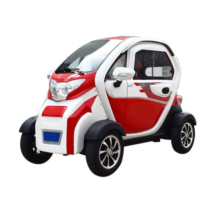 Дешевые 2-Местный Электрический автомобиль, Электрический мини-автомобиль, батарея с кондиционера