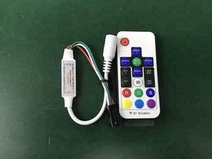 Светодиодный мини-пульт дистанционного управления dream color IC rgb LED контроллер led light rgb led rf контроллер - Product Image 6