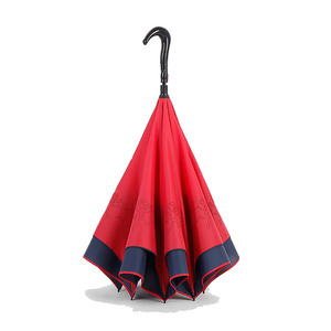 手动打开自动关闭遮阳伞汽车倒车伞公司礼品伞 - Product Image 1