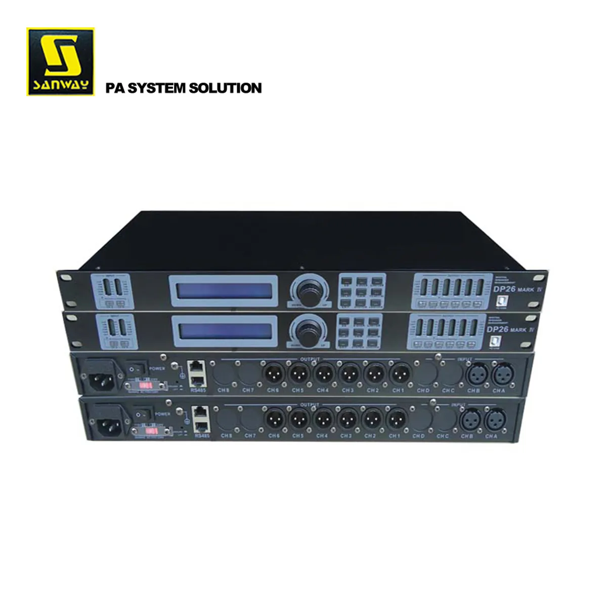 DP26 2 в 6 Out цифровой процессор управления звуком для динамика