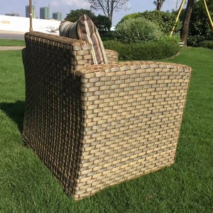 现代花式柳条户外家具藤编花园家具沙发套