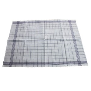 Ipliği boyalı mavi çizgili ve kırmızı çizgili mutfak havlusu kurulama bezi stokta - Product Image 5