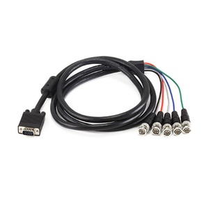 用于 cctv 系统的 15 针 DB15 至 5 bnc 电缆连接器 - Product Image 2