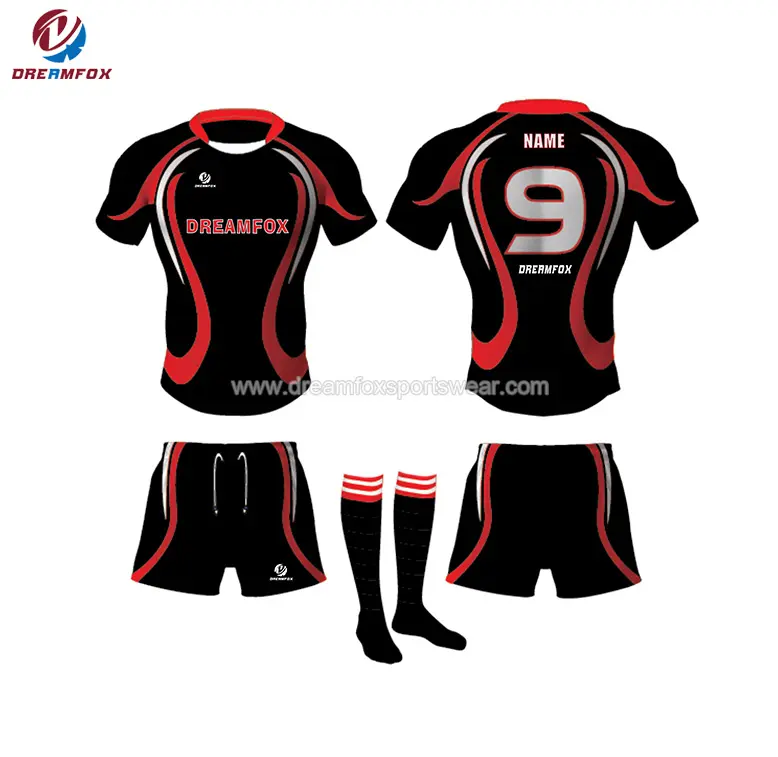 Ropa Deportiva de importación proveedor de china sublimación camiseta de entrenamiento de rugby Juvenil, camisetas de rugby original