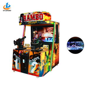 RAMBO I 55 inç LCD arcade ateş etme oyunu makinesi