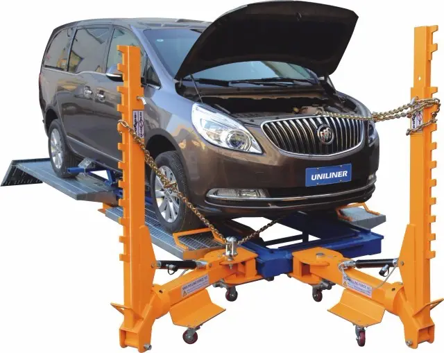 car bench frame machine UL-1000 CE approved chassis repair auto mechanical equipment car repair machine/table workshop equipment