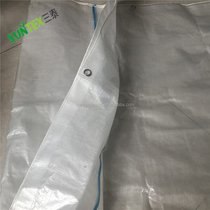 120-160gsm Uv Treated clear Pe Tarpaulin Tarps for Cherry <strong>Yard</strong> Vineyard <strong>Cover</strong> with Reinforced Bond and Grommet - Product Image 4