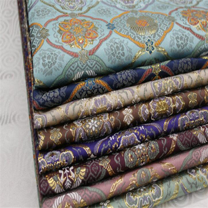 Kore japonya tarzı brokar jakarlı kumaş saten kumaş için Lurex ile <span class=keywords><strong>Hanbok</strong></span> kimono