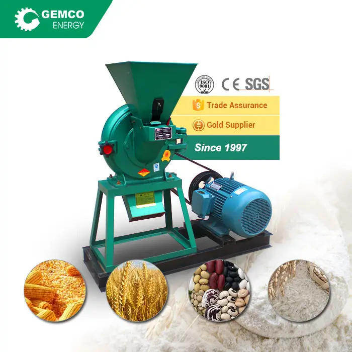 Maken meel uit aardappelen Factory Prijs elektrische biologische poeder grain zaad molen grinder