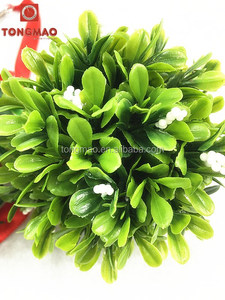 USA Hot Bán cho giáng sinh trang trí Nhựa Cây tầm gửi Telescopic xử lý Hôn Bóng - Product Image 6