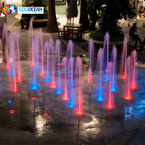 DMX 512 kontrollü ışıklar ile ücretsiz tasarım Undergrounf kuru Foor çeşme - Product Image 5