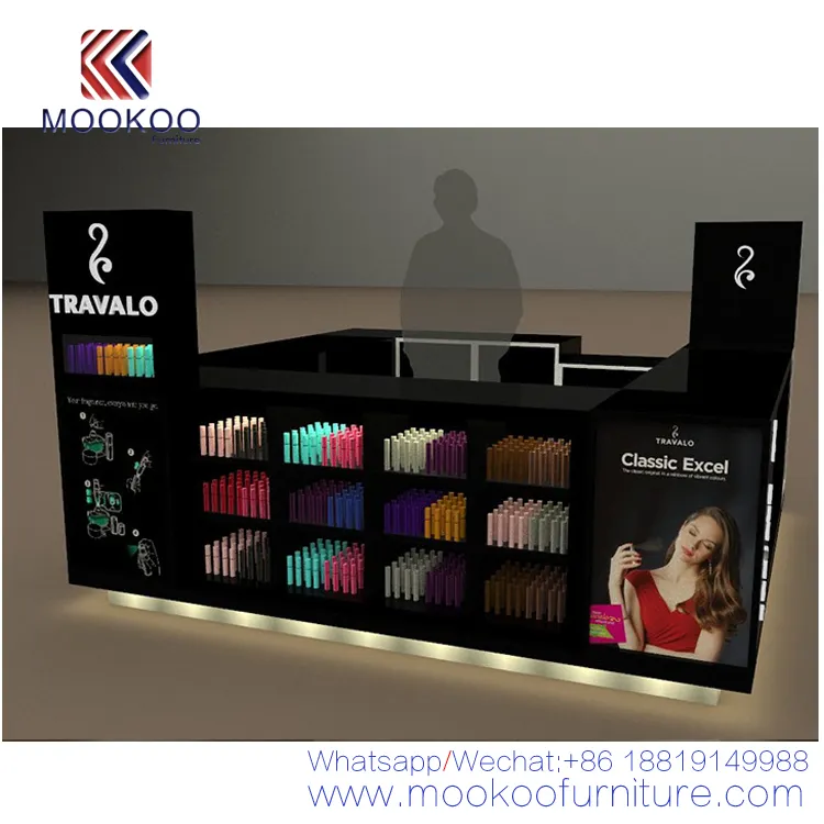 Unilever-diseño de mesa para mostrador de tienda de cosméticos