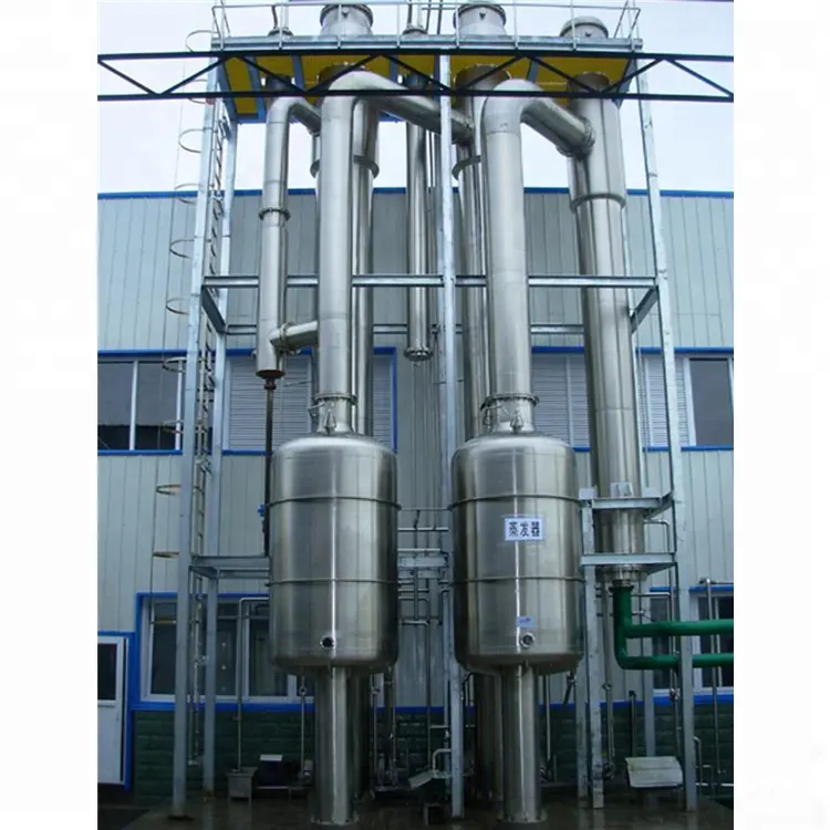 Equipamento concentrador de evaporação vácuo, equipamento concentrador de equipamentos para plantas