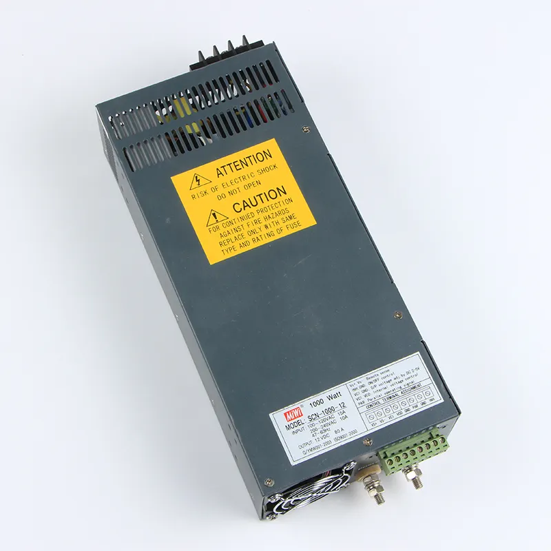 SCN-1000-48 yüksek güç tek çıkış 1000W psu 48v 20a anahtarlama güç kaynağı ayarlanabilir voltaj gerilimi