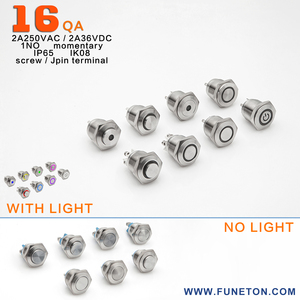 Symbol Light 4 Pin <strong>Push</strong> <strong>Button</strong> Switch, <strong>Push</strong> <strong>Button</strong> <strong>Illuminated</strong> Switch, 16mm <strong>Push</strong> <strong>Button</strong> Price - Product Image 5