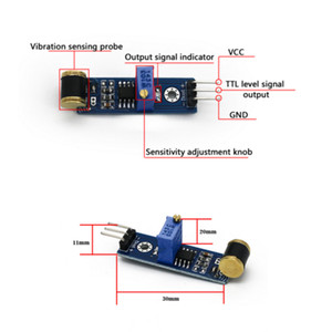 Sensitivity adjustable <strong>analog</strong> <strong>output</strong> 3 pin Shock Switch 801S Vibration Detection <strong>Sensor</strong> module