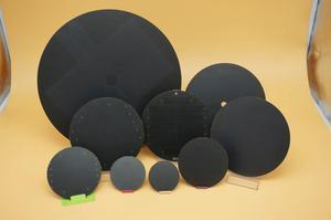 高效率圆形方便美丽的 dia100mm 13V1.1w 小尺寸 sunpower 太阳能电池板 - Product Image 6