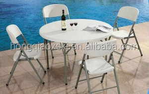 Y94 Hiện Đại <span class=keywords><strong>3ft</strong></span> Nhựa Ngoài Trời Gấp Vòng Cà Phê Bia Bàn Hồ Bơi Ô Lỗ Cho Sân Bệnh Viện Ăn Uống Khách Sạn Trường Sử Dụng - Product Image 3