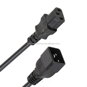 ラップトップ用のカスタム1.5mIEC 320C13〜C19 C203プロングAC延長電源コード