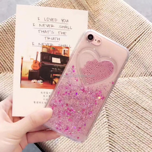 Trong Suốt Năng Động Long Lanh Paillette Sao Cover Quay Lại Trường Hợp Mềm 3D Tình Yêu Trường Hợp Điện Thoại Cho Trường Hợp Điện Thoại - Product Image 2