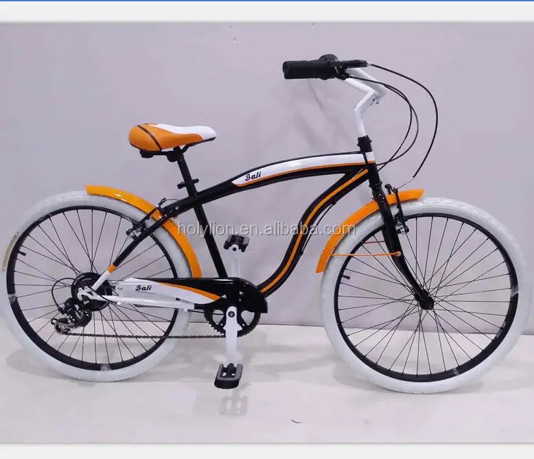 공장 공급 새로운 스타일 26 인치 비치 크루저 자전거/자전거 7 속도