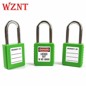 NT-S38C Safety Lockout Padlock with Green Red Color Unique 2 <strong>Key</strong> - Product Image 4