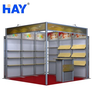 10 x10 אלומיניום נייד תערוכת דוכן הוגן stall תערוכה דוכן תצוגה מודולרי לעמוד