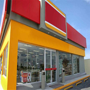 Alluminio rivestimento della parete per esterni facciate
