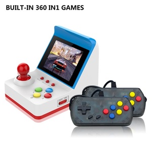 ファミリークラシックミニアーケードマシン8ビットレトロゲームコンソール、2つの無料ゲームパッド360 FCゲーム